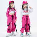 Mädchen Jazz Dance Outfit Langarm & Hose