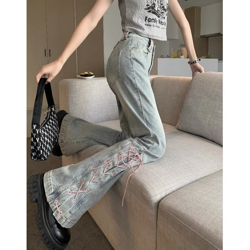 Retro-Hochbundjeans