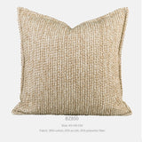 Farbe: Beige grain edge pressing-45 x 45cm pillowcase
