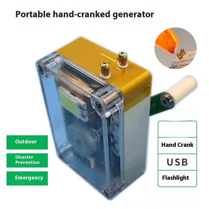 Handkurbel-Generator