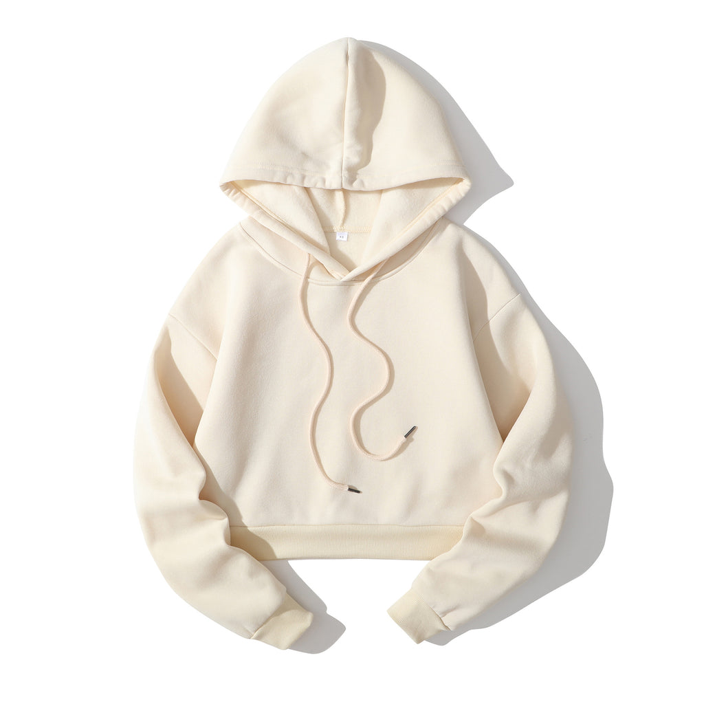 Kapuzen-Fleece-Hoodie für Damen – Bild 7 | LuxeStyle