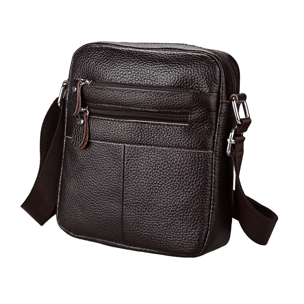 Genuine Leder Crossbody Umhängetasche für Herren | LuxeStyle