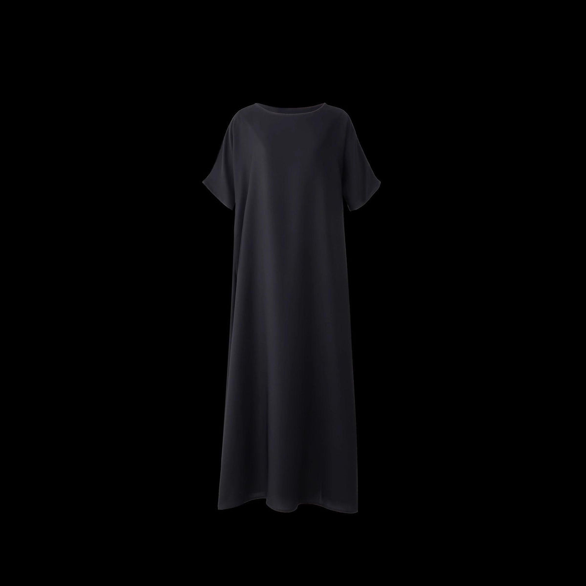 Chiffon-Kleid mit kurzen Ärmeln für grosse Grössen – Bild 5 | LuxeStyle