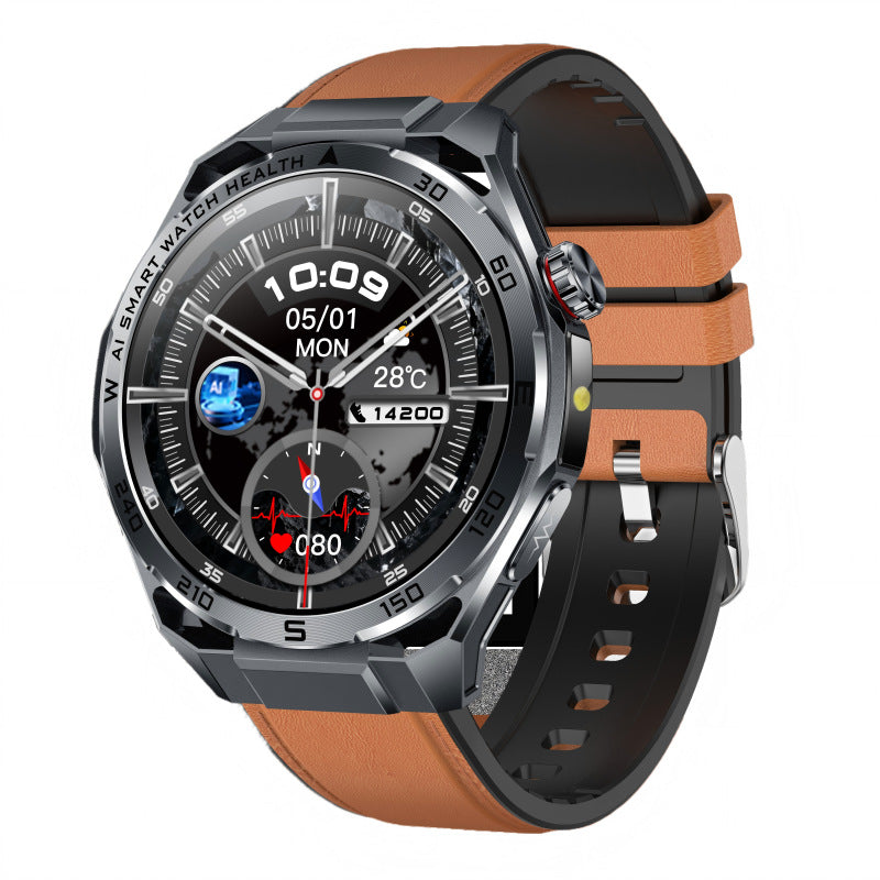 Smartwatch mit Fitness-Tracking & Bluetooth-Anrufen – Ansicht 2