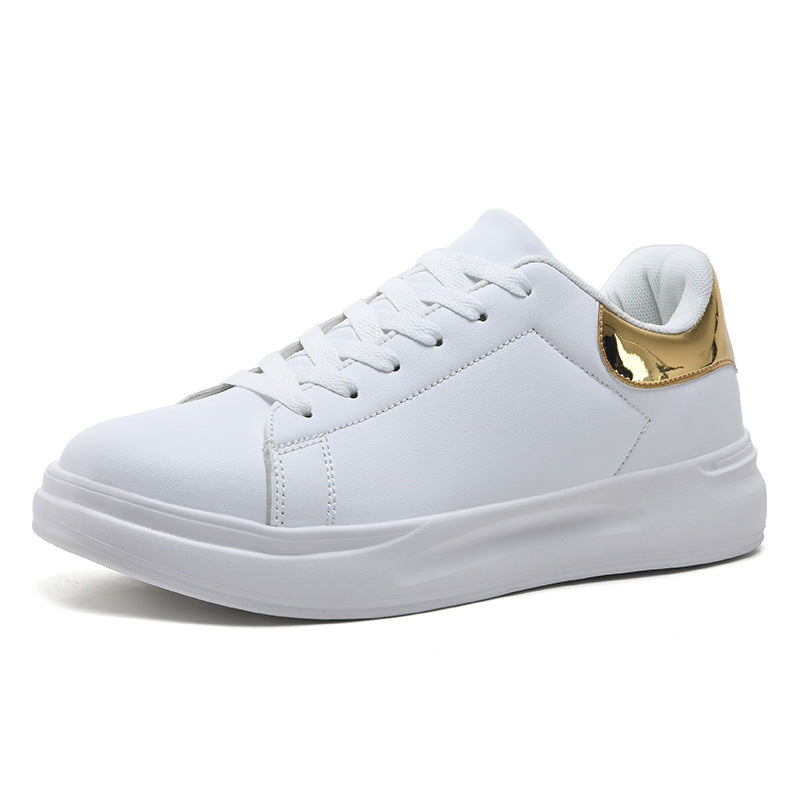 Weisse Sneaker aus Kunstleder – Bild 6 | LuxeStyle