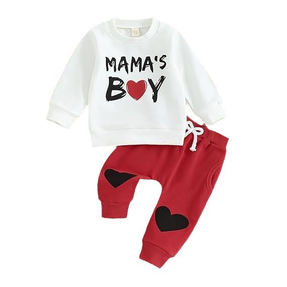 Baby Ostern Buchstaben Sweatshirt-Set – Bild 3 | LuxeStyle