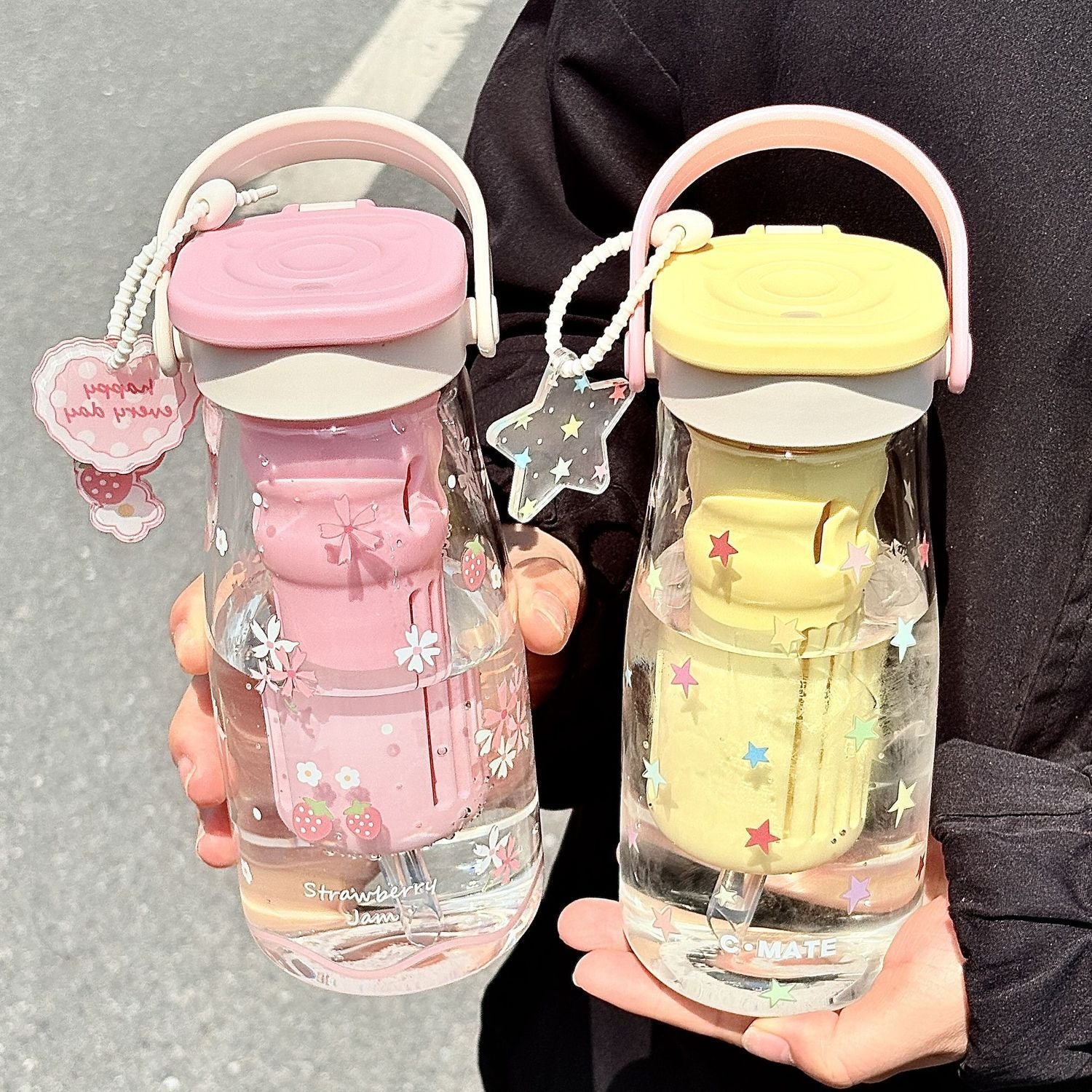 Glasbecher mit Teeinfüser