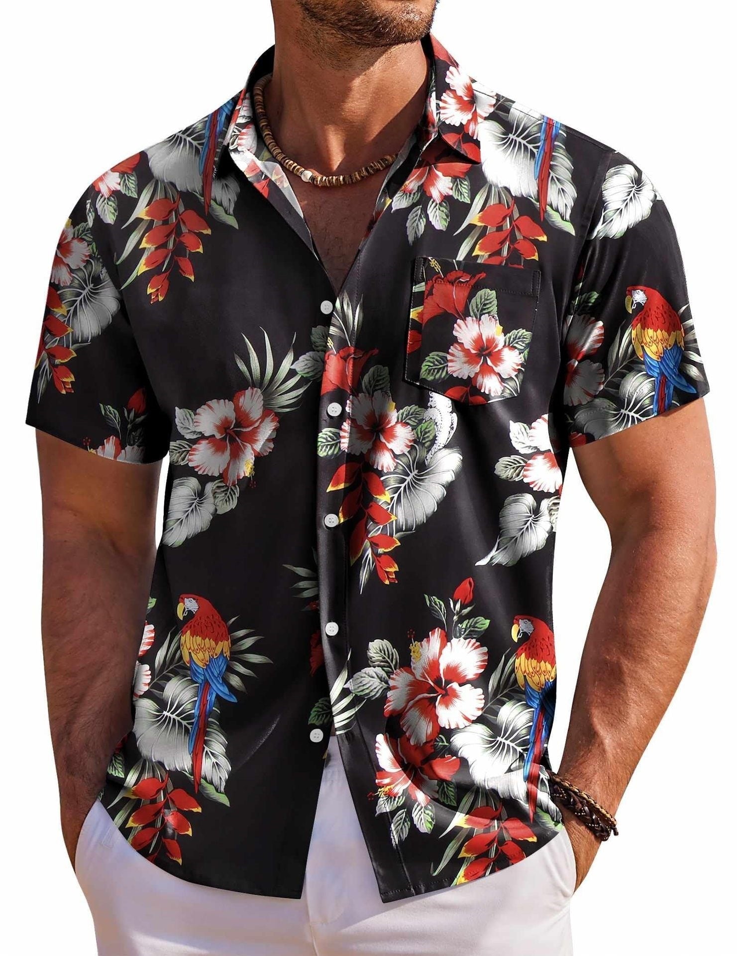 Herren Hemd im lässigen Beach-Look