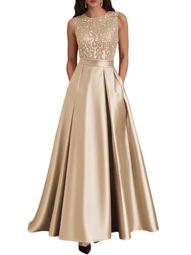 Elegantes ärmelloses Ballkleid