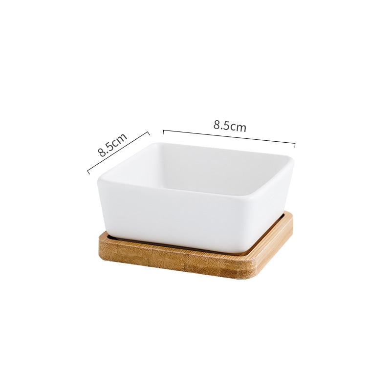 Katzenbowl mit Holzstütze – 200 ml – Bild 17 | LuxeStyle