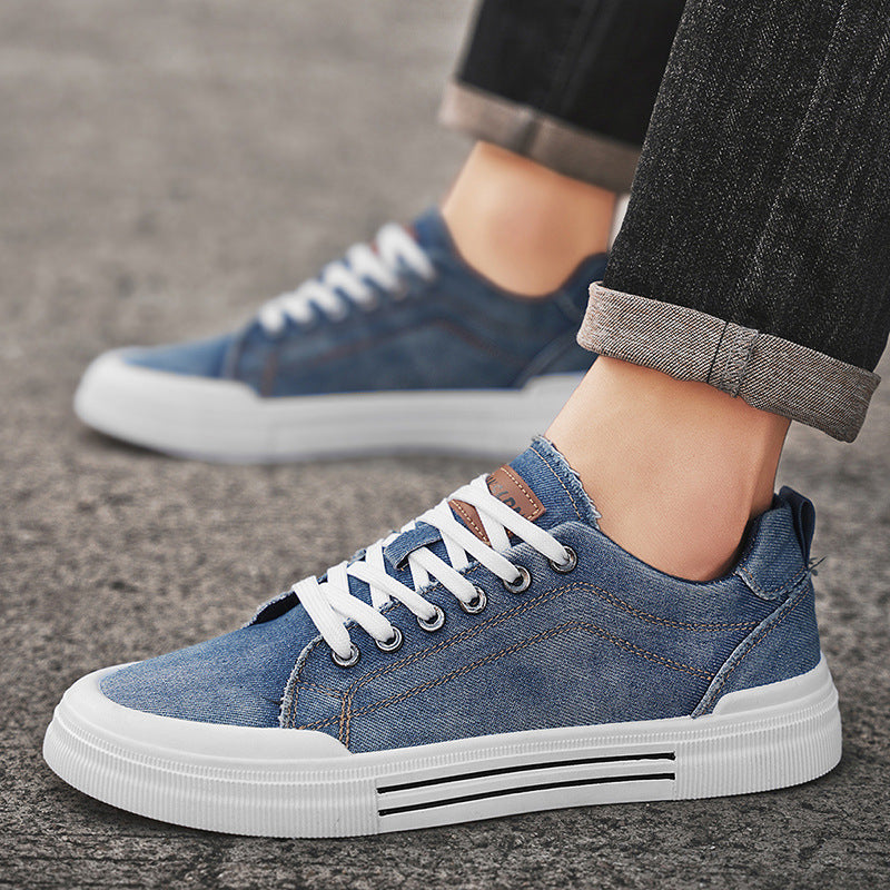 Atmungsaktive Canvas-Sneaker für Herren – Bild 2 | LuxeStyle