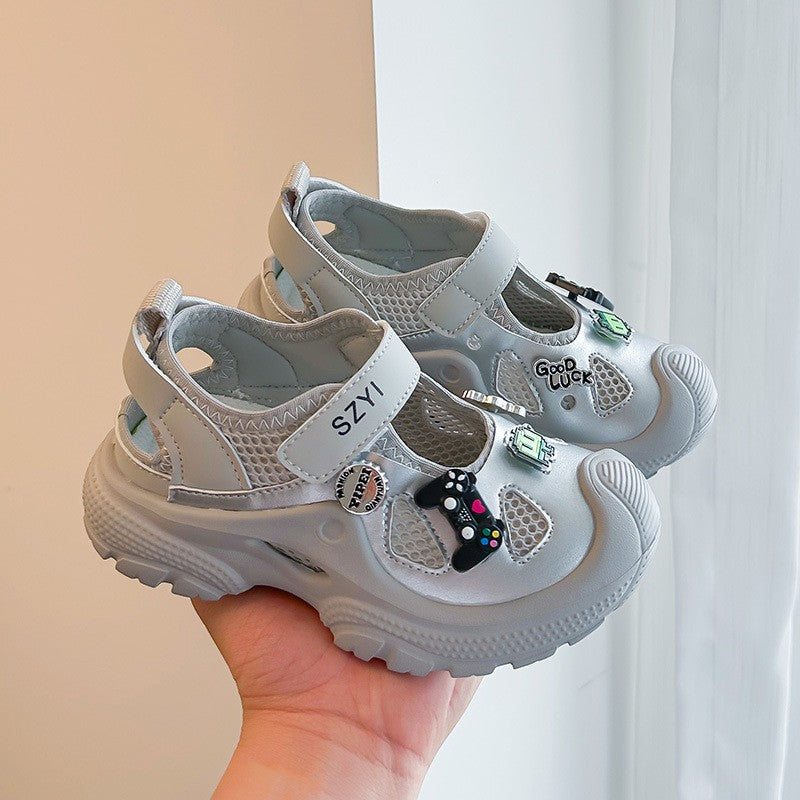 Luftige Mary Jane Sneakers mit Klettverschluss für Mädchen