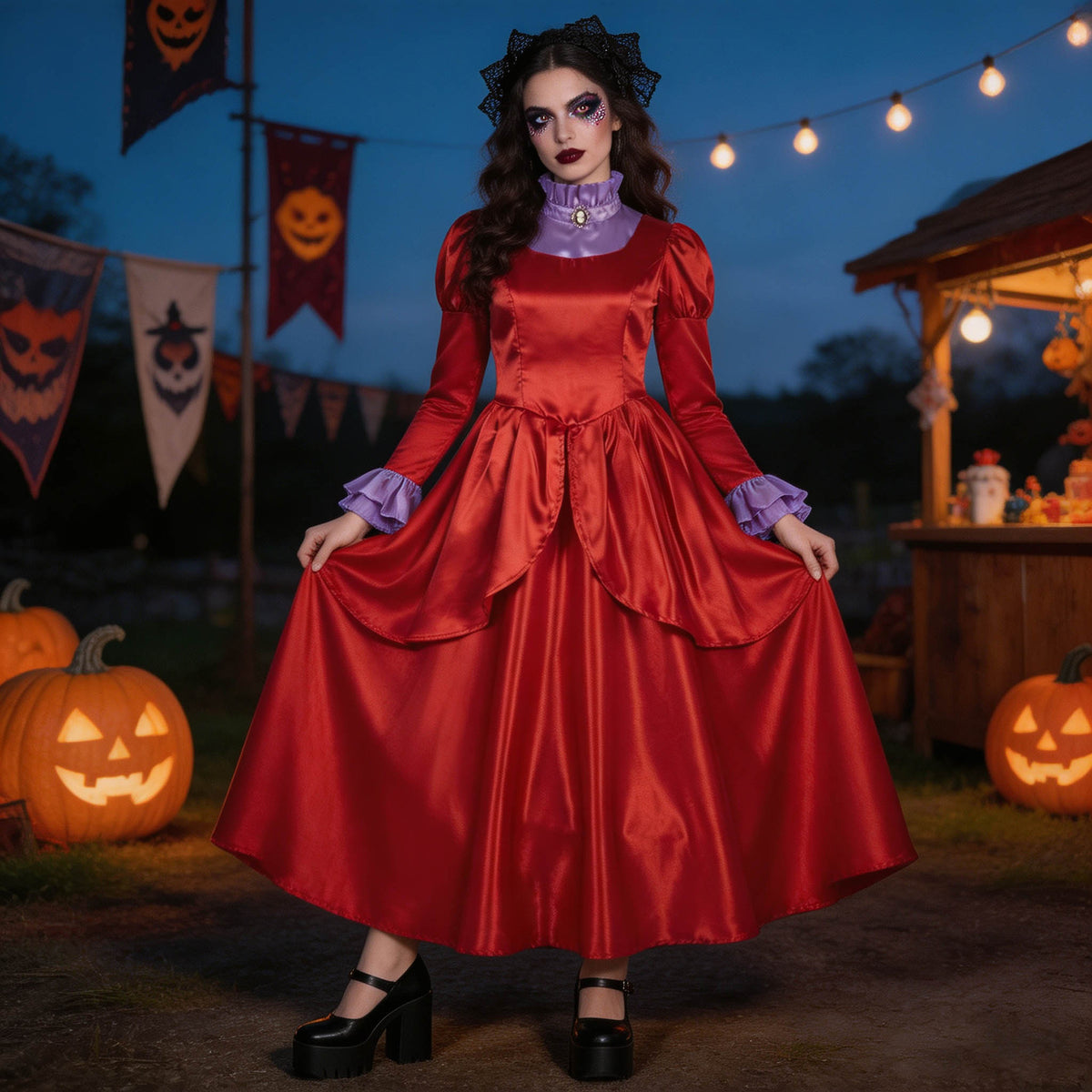 Maskenball-Kleid für Kostümparty – Bild 4 | LuxeStyle