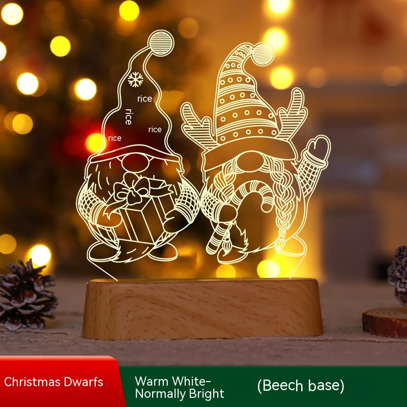 3D Weihnachtslampe