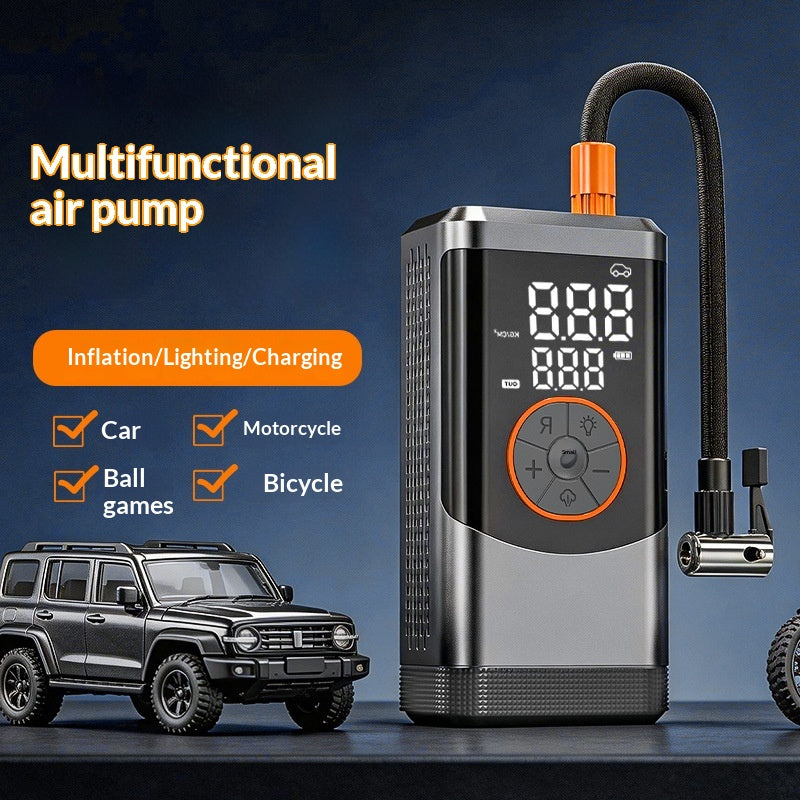 Kabellose, portable Luftpumpe fürs Auto