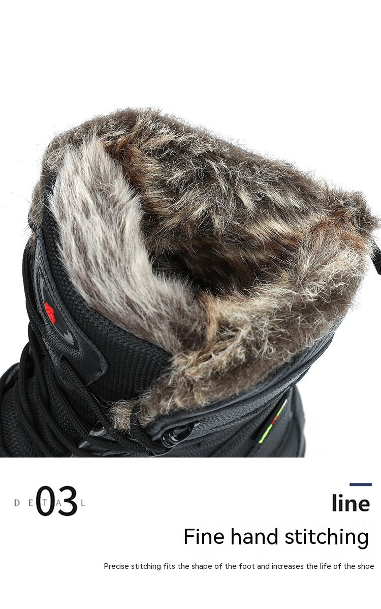 Gefütterte Winter-Boots mit Schnürung – Bild 12 | LuxeStyle