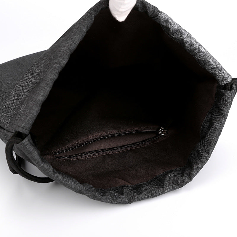 Wasserdichter Oxford Rucksack mit Kopfhöreranschluss – Bild 6 | LuxeStyle