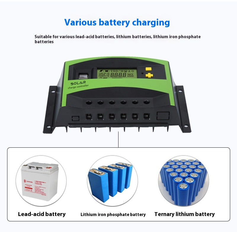 Solar Controller 12V/24V 50A/60A