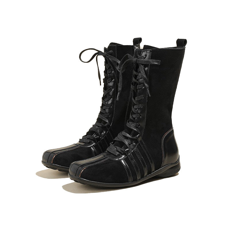 Vintage Knight Ankle Boots für Damen