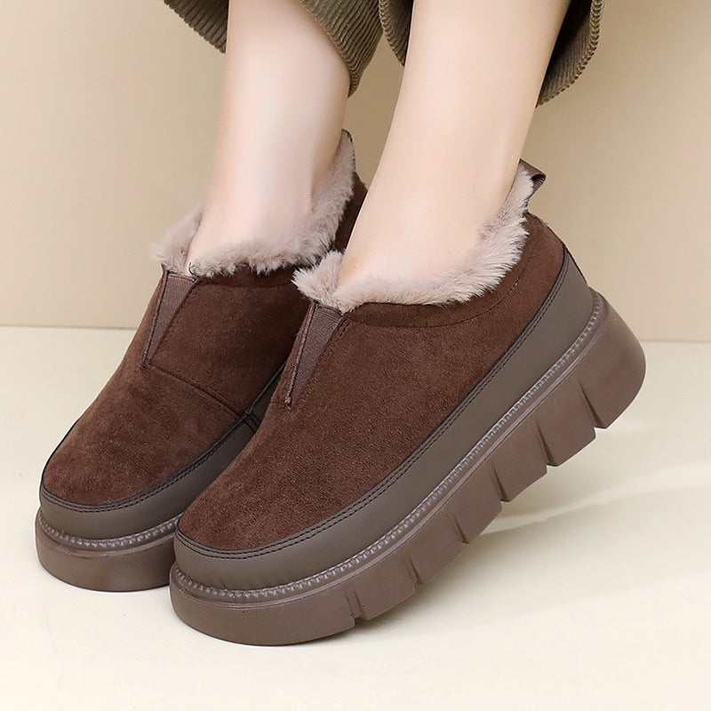 Damen Schneestiefel mit weicher Sohle