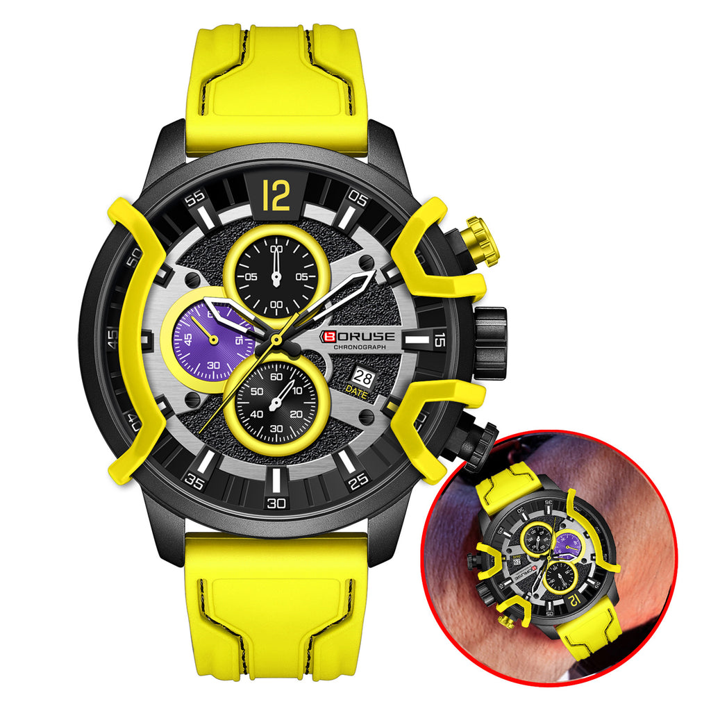 Multifunktionale, wasserdichte Herrenuhr