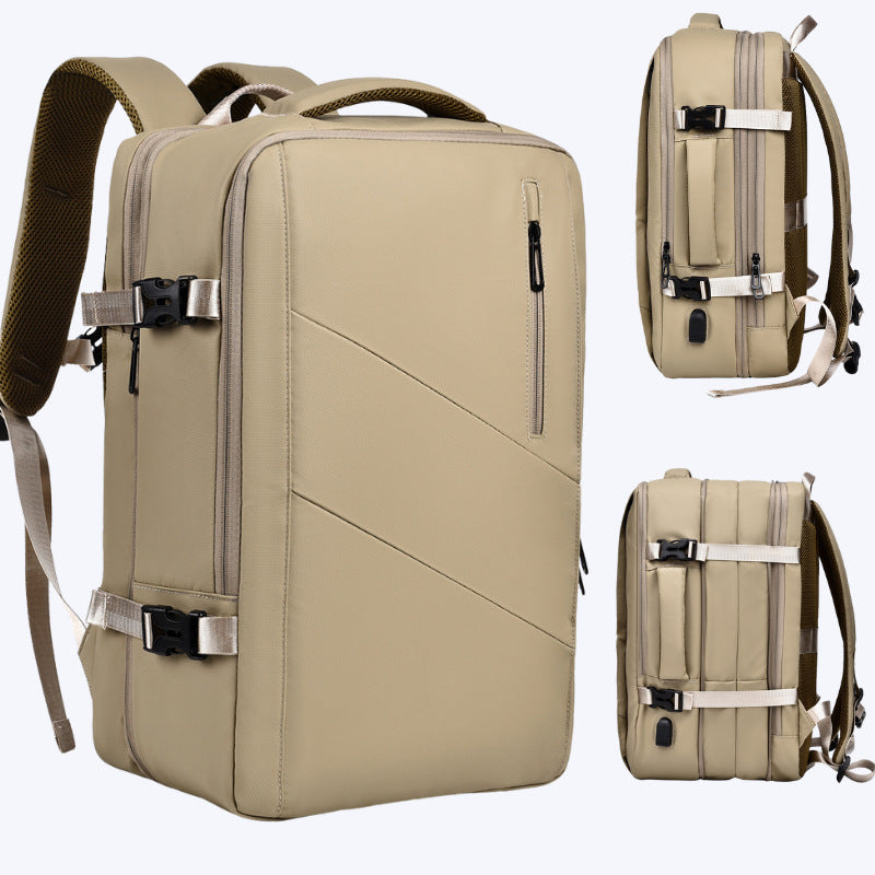Rucksack mit grosser Kapazität und USB-Anschluss – Bild 3 | LuxeStyle