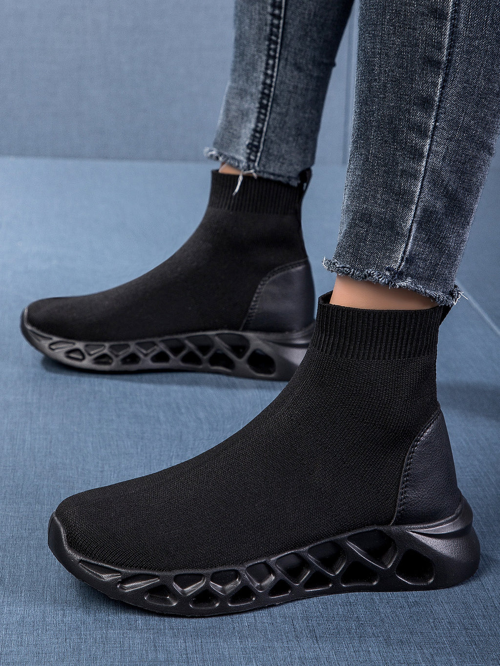 Stretchbare Ankel-Boot-Socken – Bild 1 | LuxeStyle