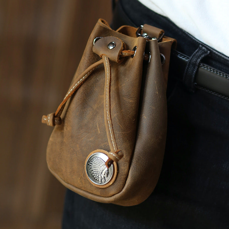 Vintage Bauchtasche aus Rindsleder – Bild 2 | LuxeStyle