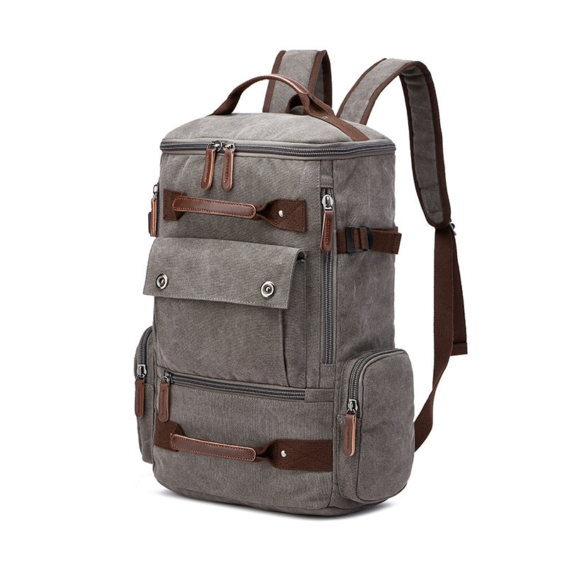 Canvas Rucksack für Herren – Bild 2 | LuxeStyle