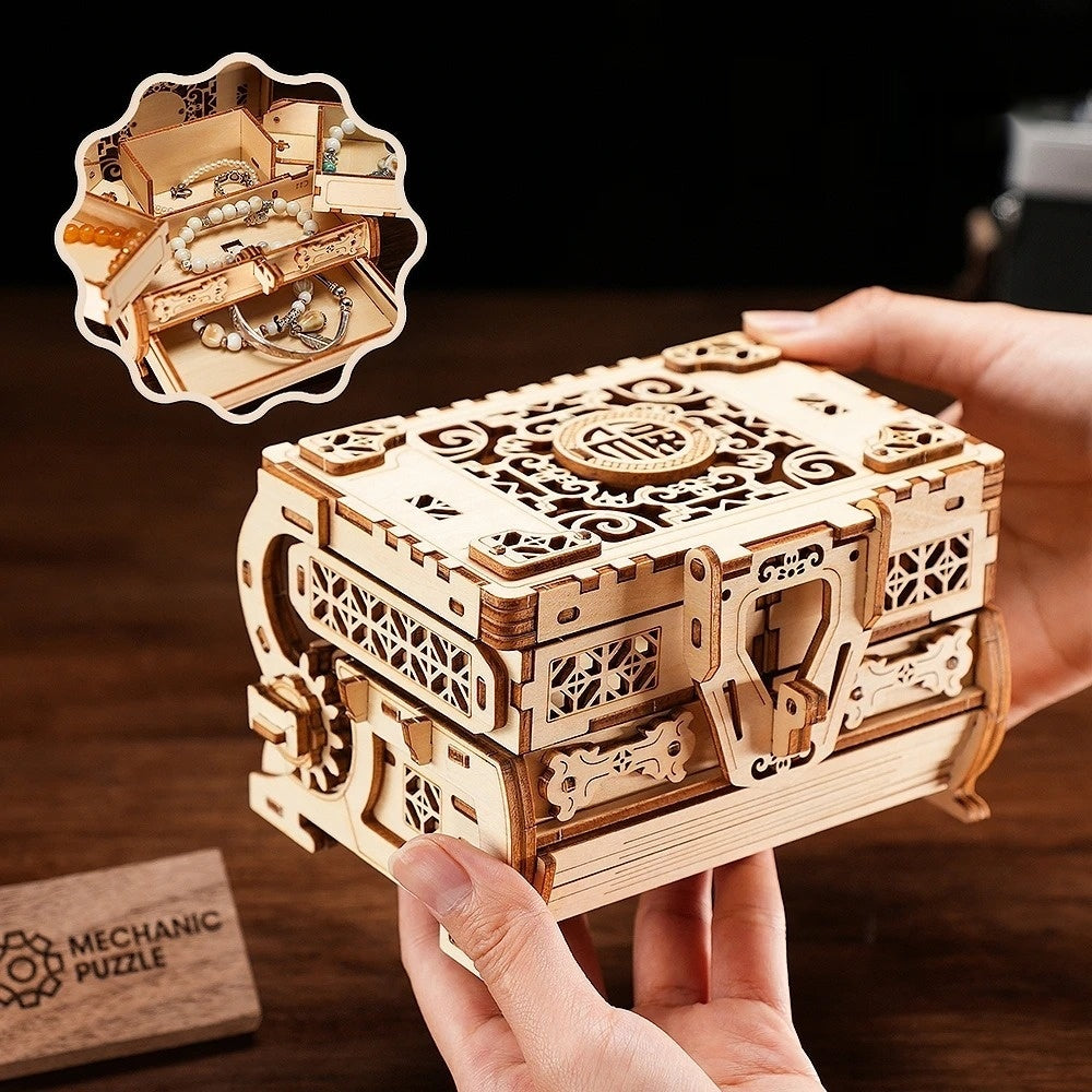 Schmuckkästchen 3D Holzpuzzle – Bild 3 | LuxeStyle