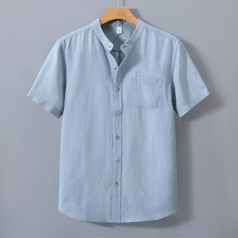Tencel Leinen Hemd für Herren