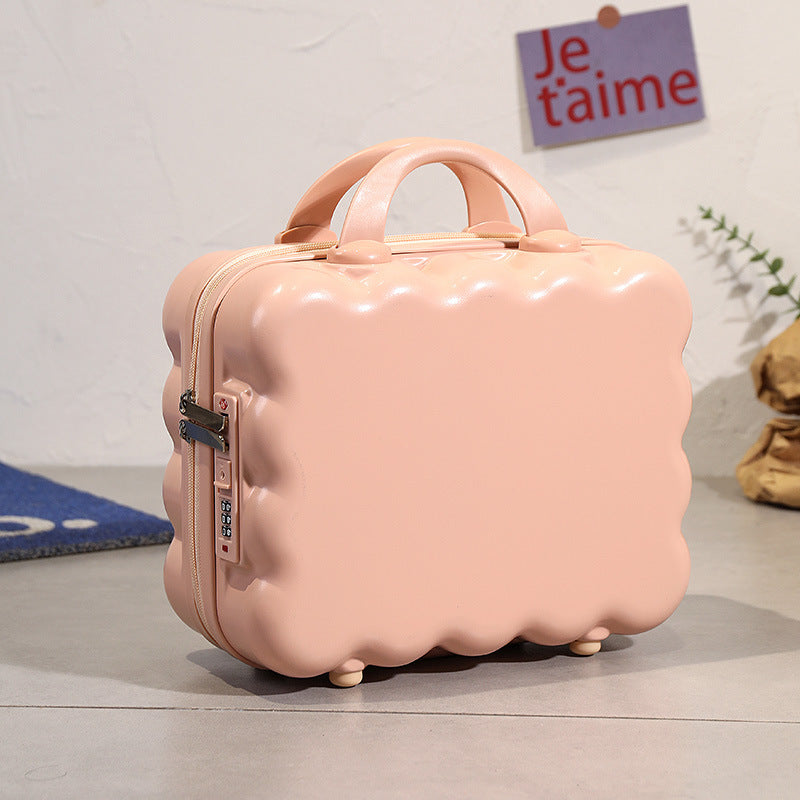 Macaron-farbener Reisekoffer mit Zahlenschloss 14 Zoll – Bild 8 | LuxeStyle