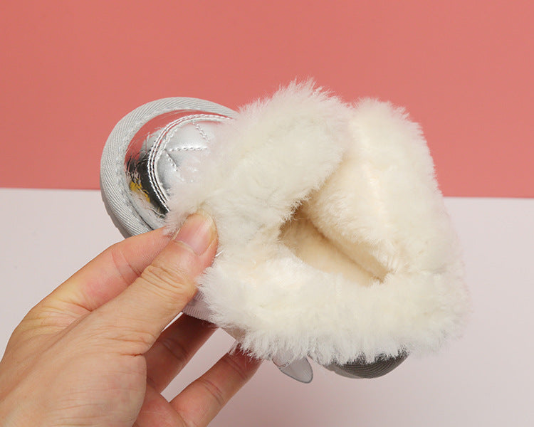 Plüsch-Winterschuhe für Kleinkinder mit weicher Sohle – Bild 2 | LuxeStyle