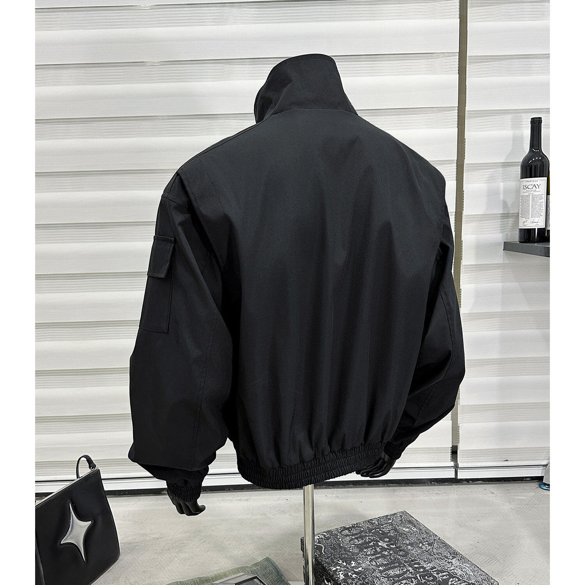 Herren Blouson mit Stehkragen – Bild 3 | LuxeStyle