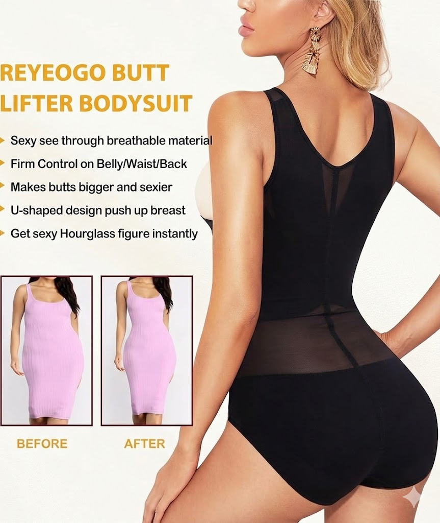 Shapewear Bodysuit mit Bauchkontrolle