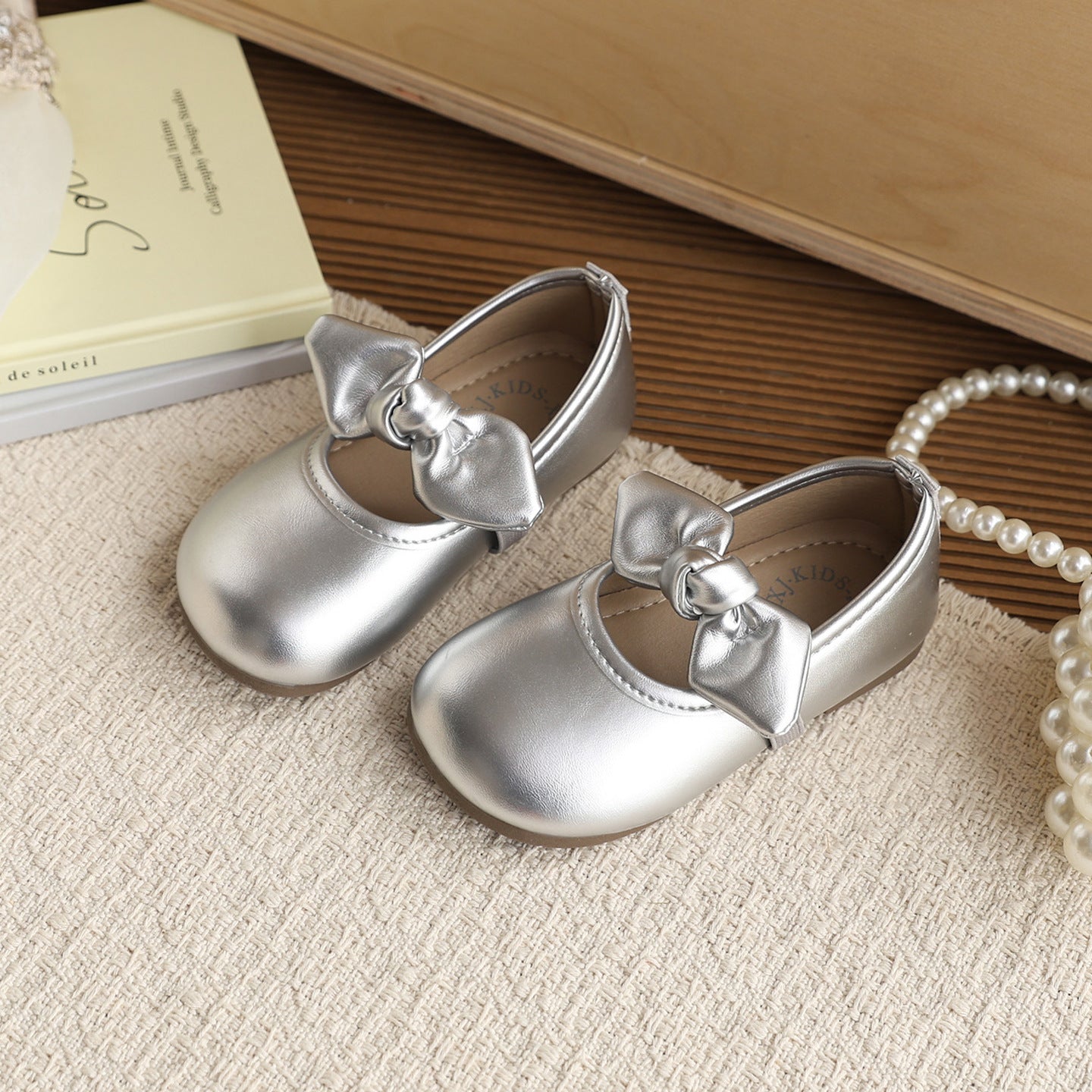 Prinzessinnen Schuhe mit Schleife