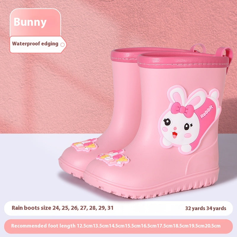 Niedliche Cartoon-Regenstiefel für Kinder