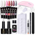 Crystal Quick-Dry Verlängerungsgel Set 15ml