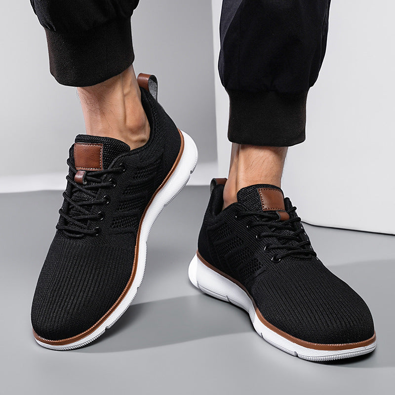 Lace-Up Mesh Sneaker für Herren – Bild 9 | LuxeStyle