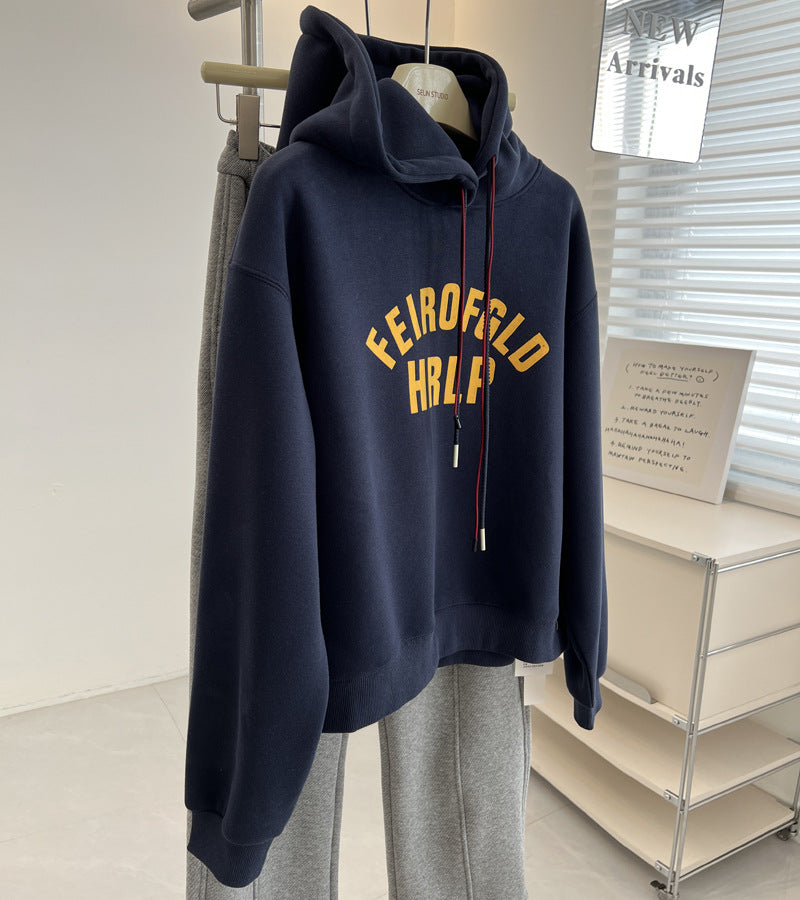 Lässiges Kapuzen-Sweatshirt für Damen