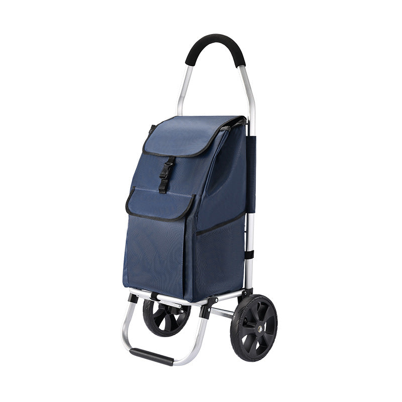 Faltbarer Einkaufstrolley aus Aluminium