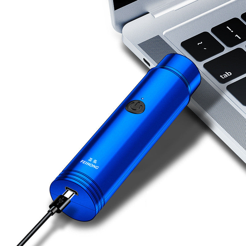 Mini-Elektrikrasierer portabel & aufladbar