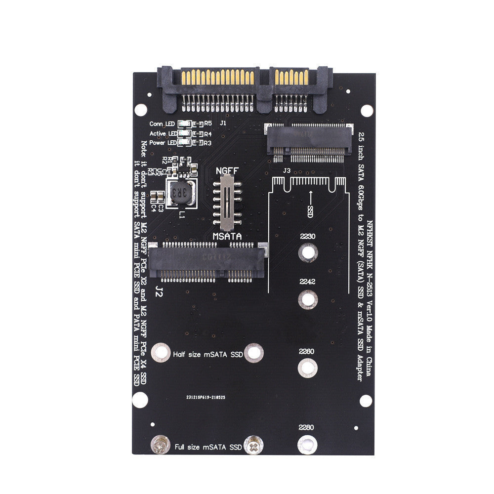 SATA3 zu M.2 NGFF MSATA SSD Konverterkarte