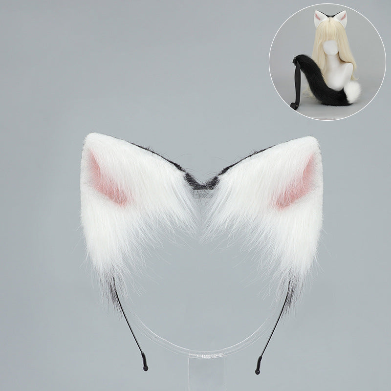 DIY Katzenohren-Haarreif und Katzenschwanz-Set