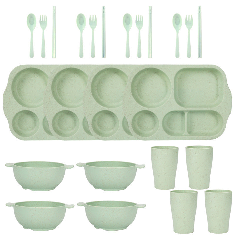 Wheat Straw Kinder-Geschirr Set