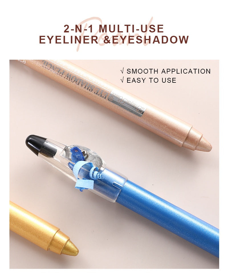 12‑Farben‑Eye‑Shadow‑Stift‑Set · 12 Stück – Bild 2 | LuxeStyle