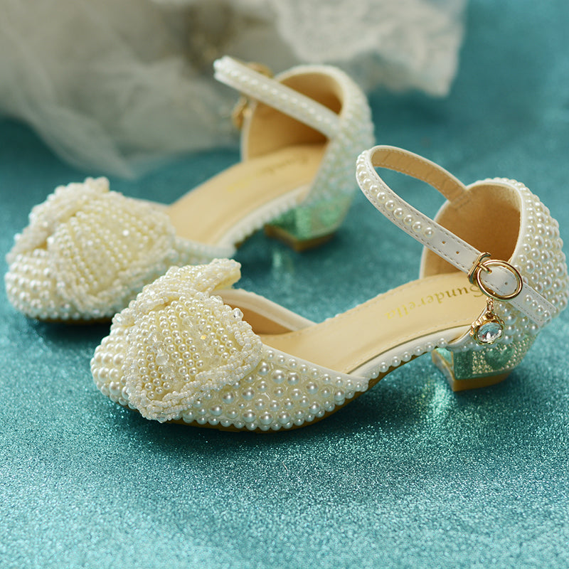 Prinzessinnen-Schuhe mit Perlen-Schleife – Bild 5 | LuxeStyle