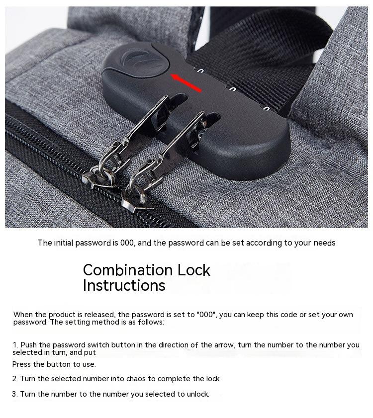 USB Lade Rucksack