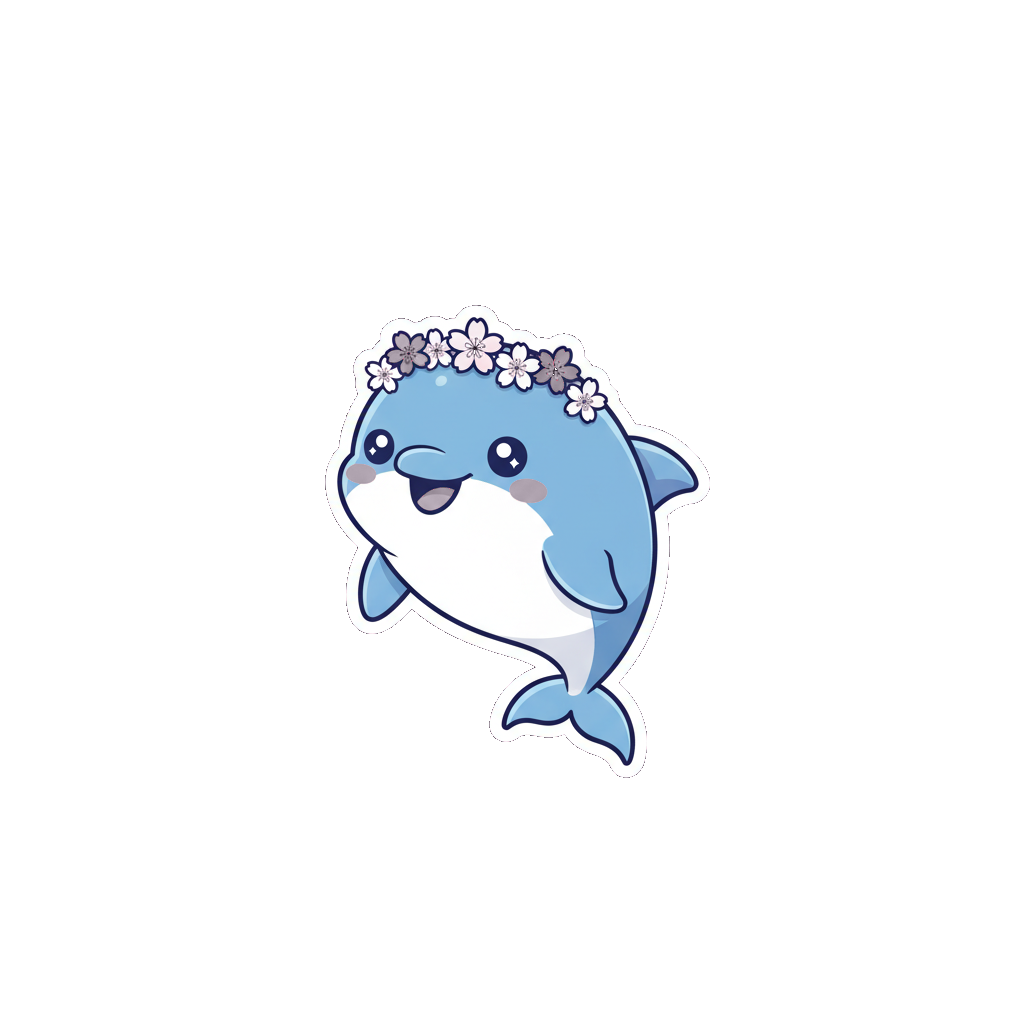 Sticker «Dolphin»