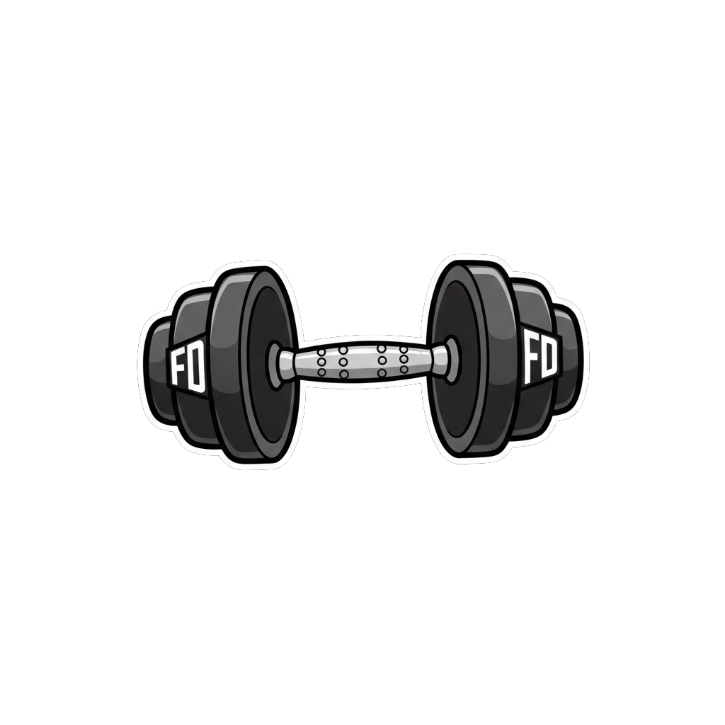 Sticker «Dumbbell»